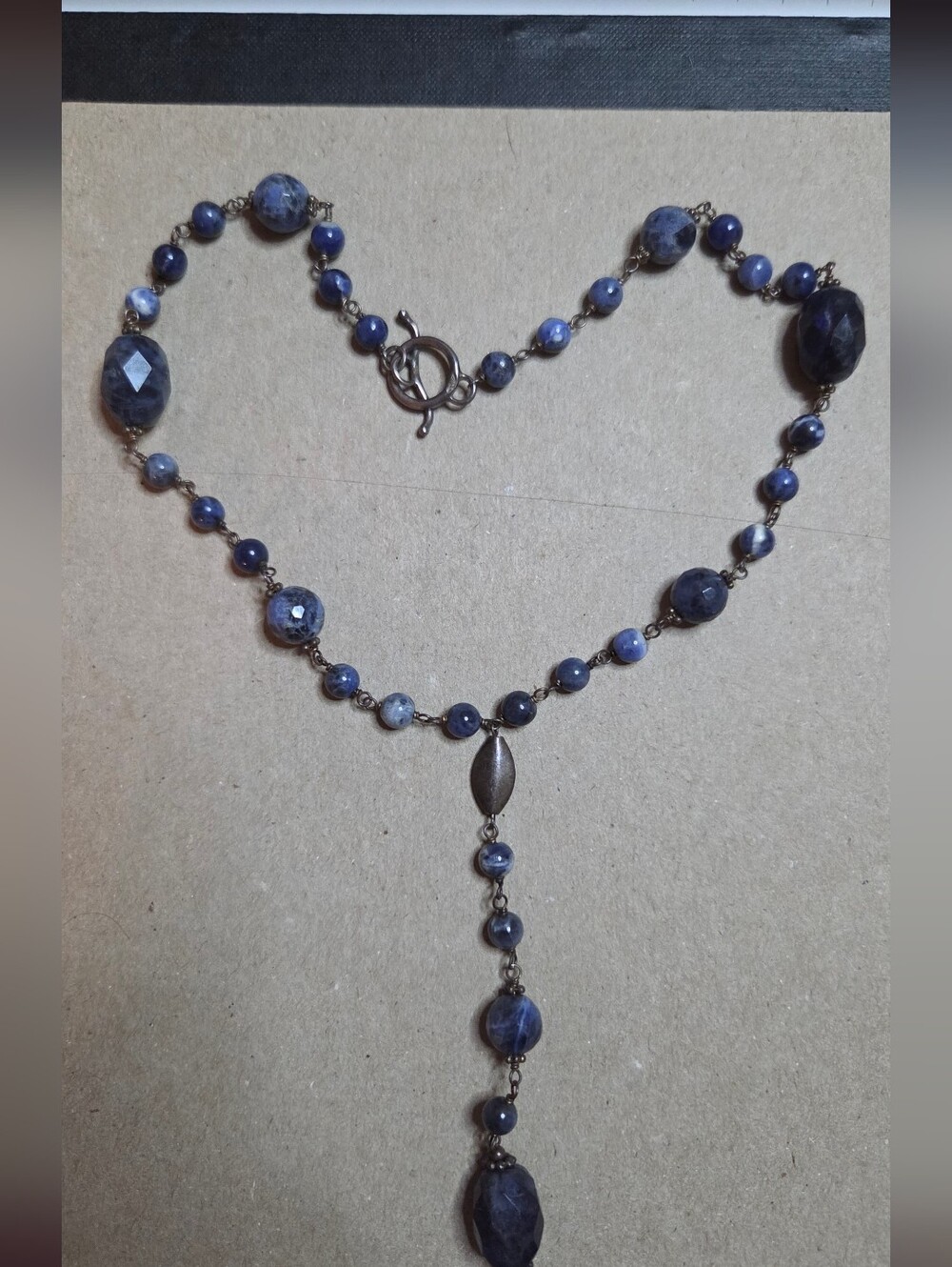 ARGENTO VIVO 925 Soladite Necklace VINTAGE